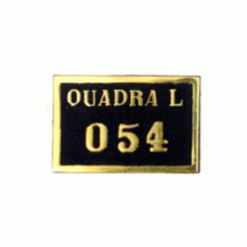 Placa para Identificação